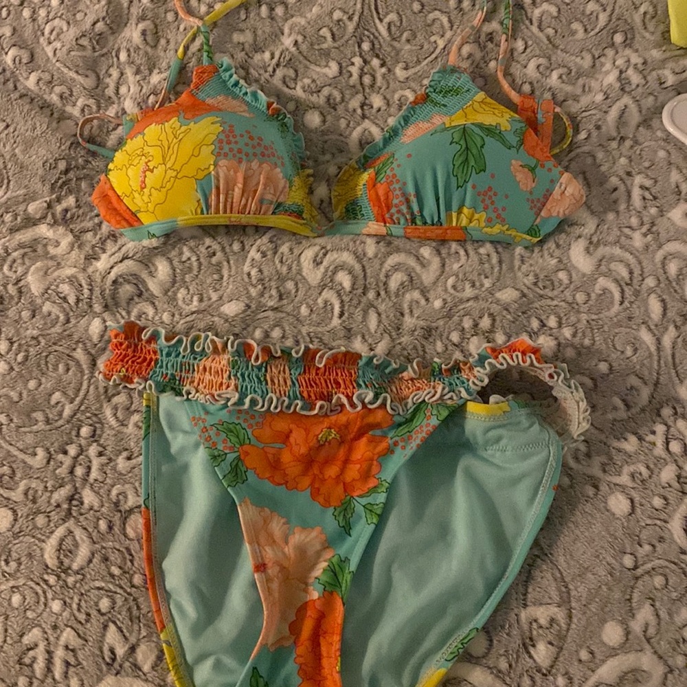 Bikini from belk, only worn once! Super comfy, provides good coverage.